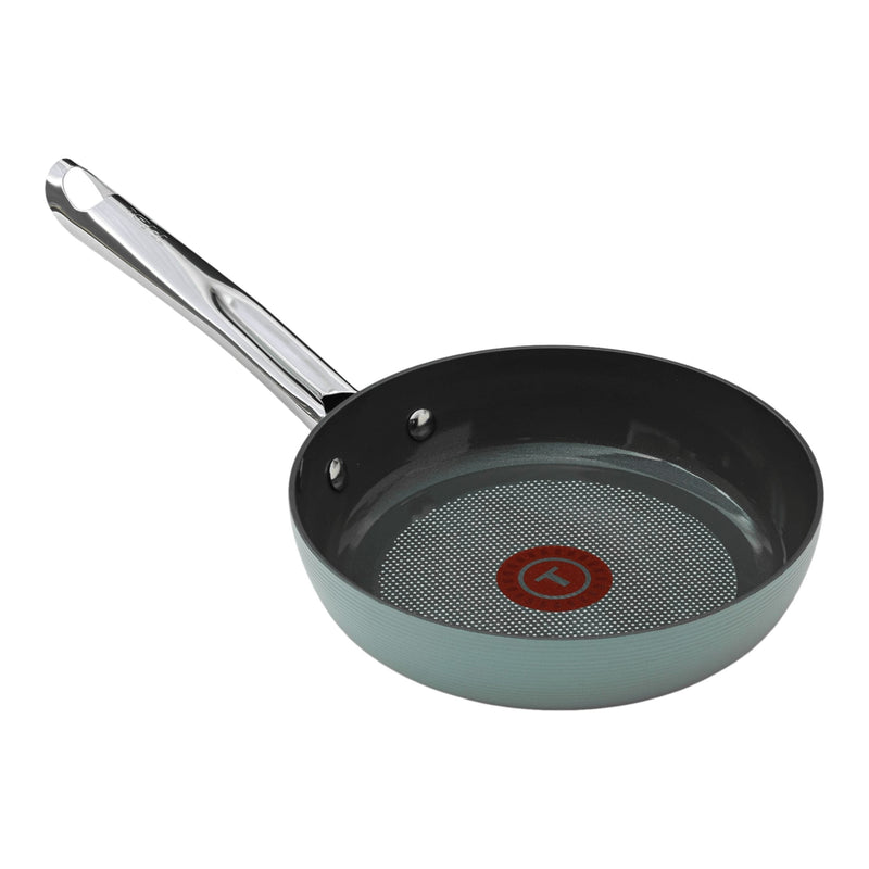 Ceramic Inspire, Non stick Frying Pan, Oven Safe, Heat Indicator, 8-in, Mint E1219