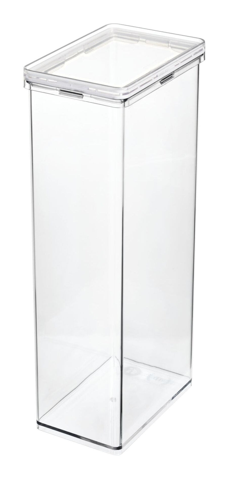 Clear Plastic Pasta Storage Canister Container with Airtight Lid L0107