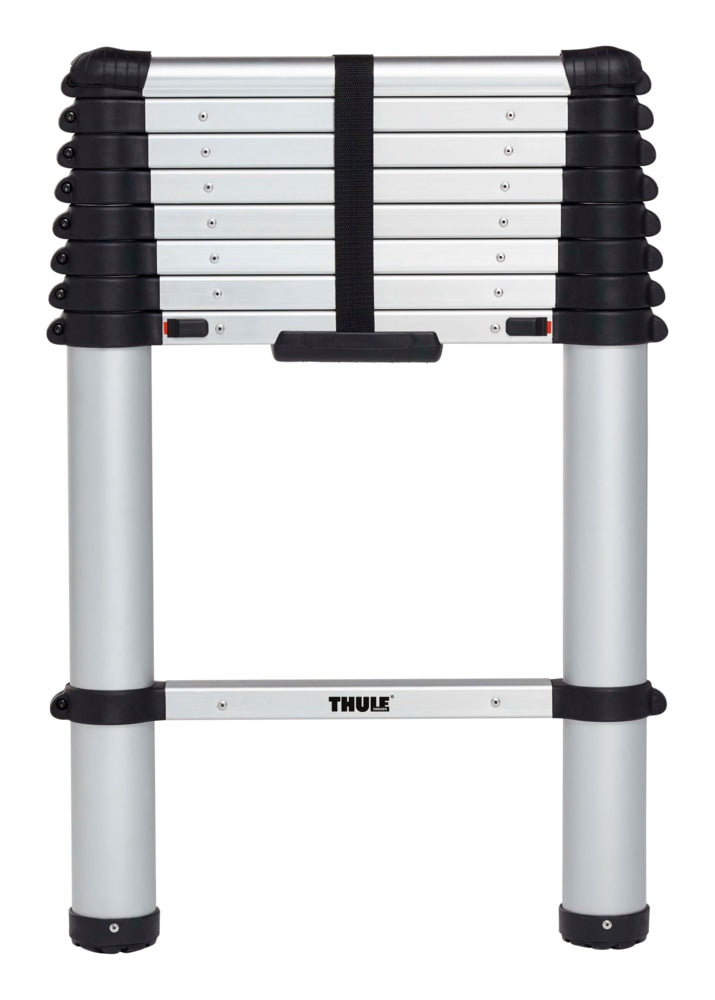 Van Ladder, Extendable with Storage Bag, Silver, 8.5-ft X5135