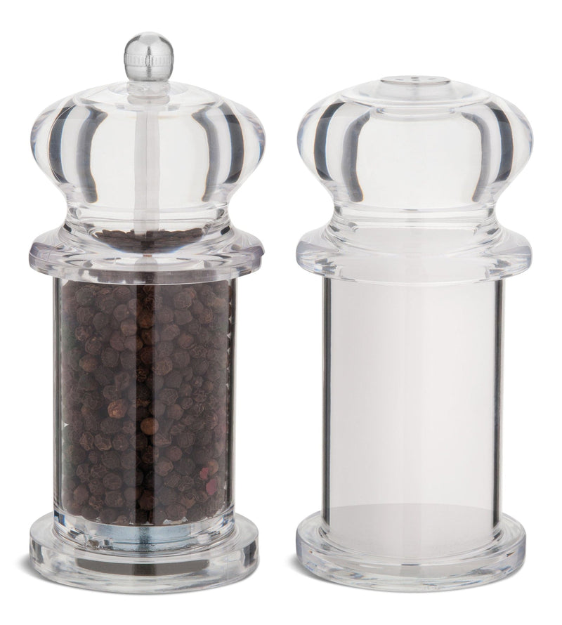 Traditional Pepper Mill & Salt Shaker, 5.5-in I3161