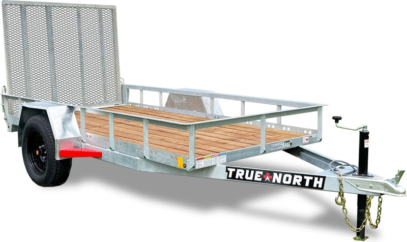 60-in x 10-ft Galvanized Utility Trailer U8368