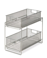 Alpha Under-Sink Metal Storage Organizer Rack/Stand with Pull-Out Basket Drawers