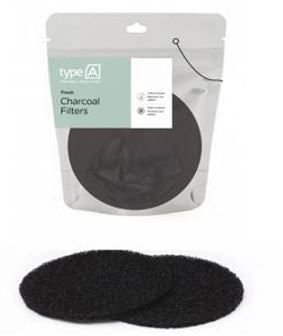 Charcoal Compost Filter, 2-pk, Compatible with Most Stainless Steel Compost Bins W5394