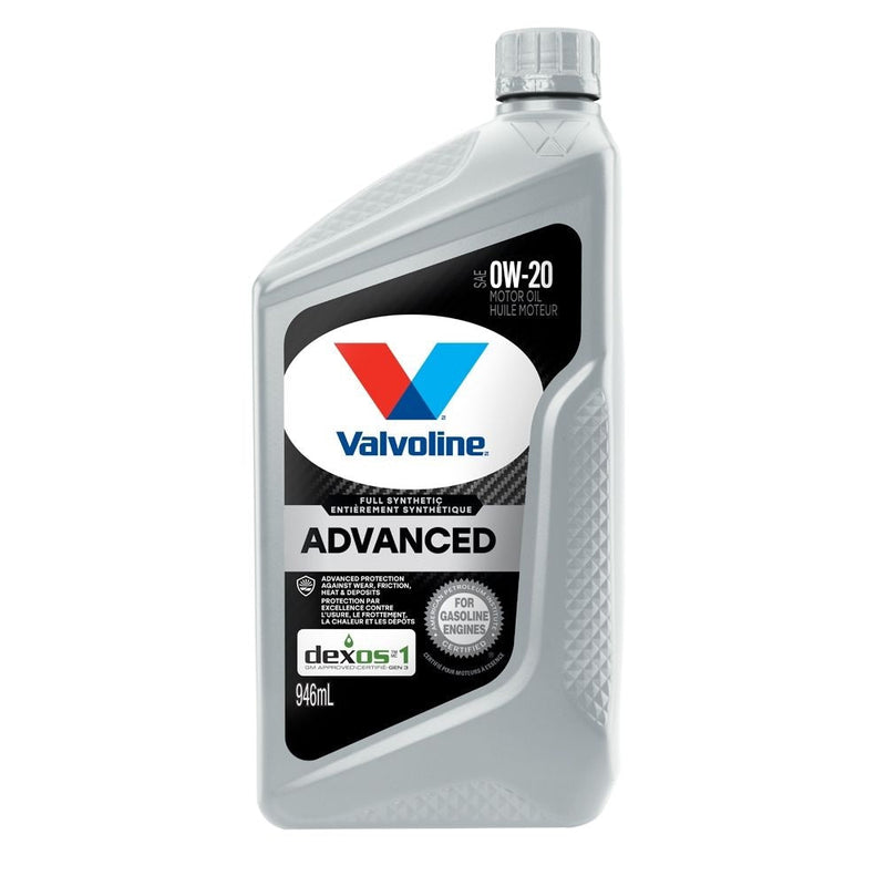 0W20 Advanced Synthetic Engine/Motor Oil, 946-mL D4035