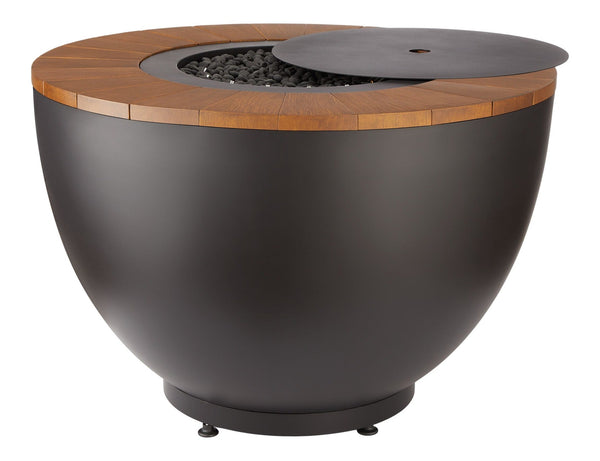 Round Outdoor Gas Fire Table, 65,000 BTUs, 36-in N7772