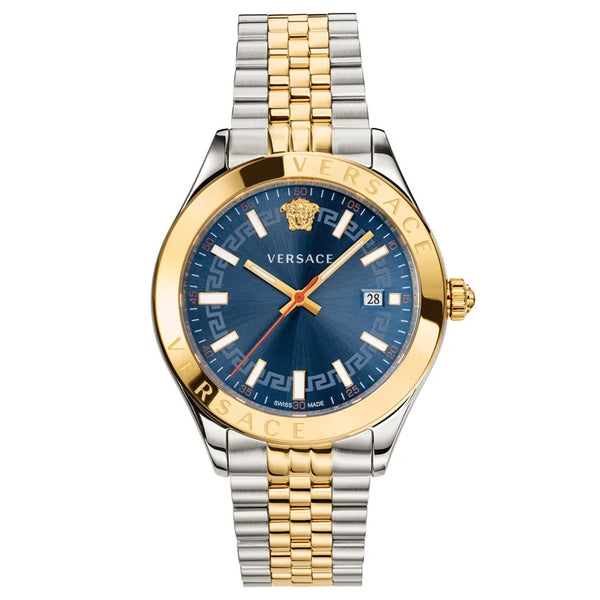 Versace Hellenyium Blue Dial Men's Watch E8060
