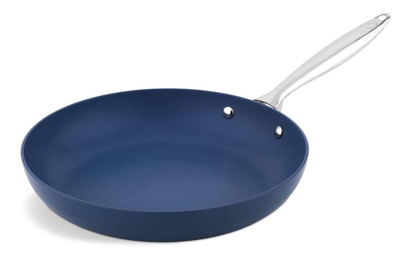 Aluminum Non-Stick Frypan, Blue, 10 1/4-in I9173