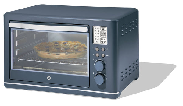 Digital Multi-Functional Air Fryer Toaster Oven with 11 Pre-Set Functions, Bluefin, 6-Slices J1052
