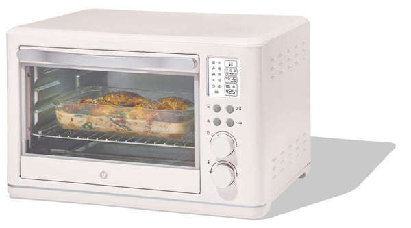 Digital Multi-Functional Air Fryer Toaster Oven with 11 Pre-Set Functions, Shortbread, 6-Slices N4396