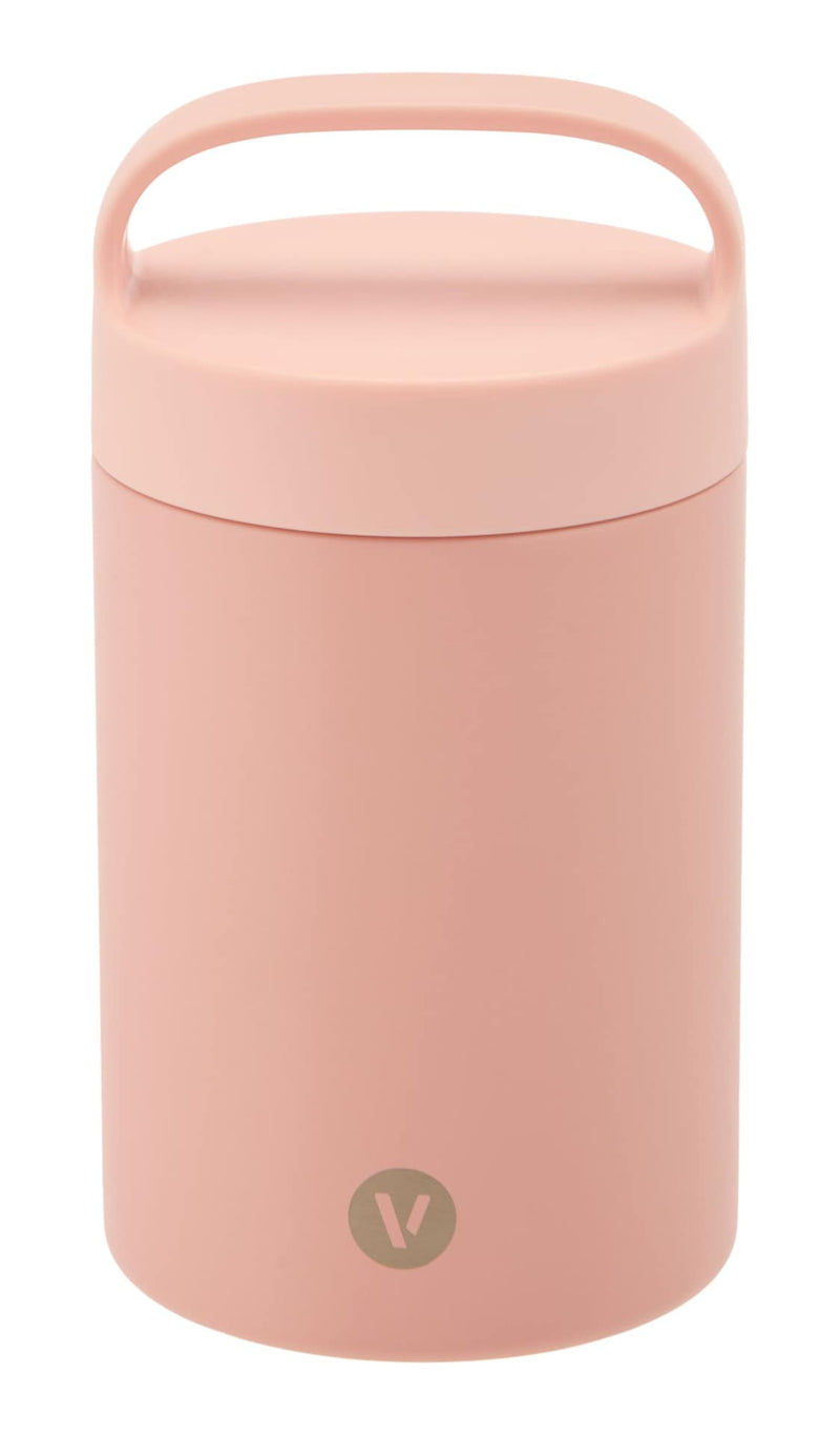 Stainless Steel Food Jar, Coral O0531