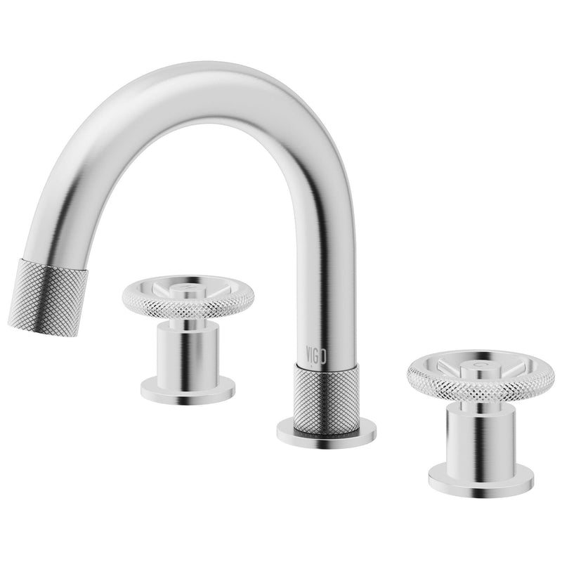 Wythe 8-in Arched Bathroom Faucet, Various Finishes J4179