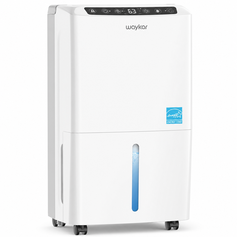 Waykar 2,000 Sq. Ft. Dehumidifier – 34 Pint D1200