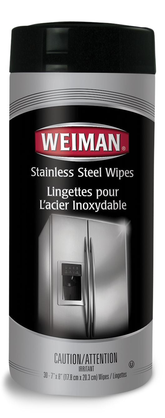 Stainless Steel Cleaning and Protectant Wipes, 30 Wipes E9329