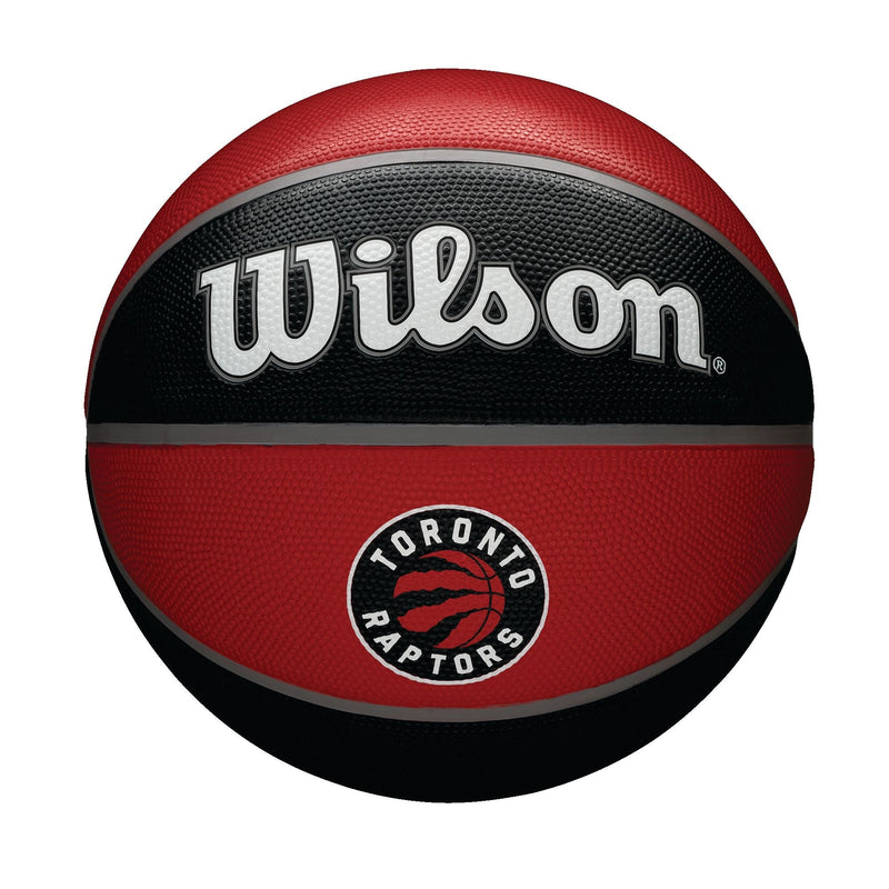 Tribute Outdoor Rubber Basketball, Official Size 7 (29.5-in), Black/Red K9685