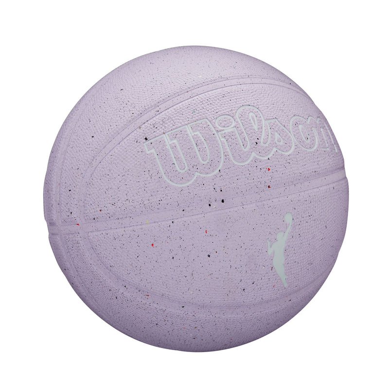 Heir Eco Basketball, Size 6, Rubber, Lavender M4118