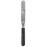 Stainless Steel Offset/Angled Spatula, Black, 13-in