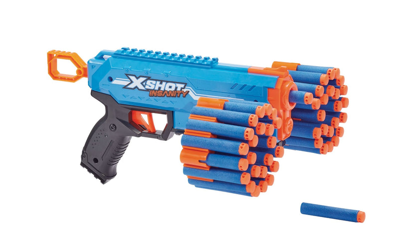 Insanity S1 Maniac Dart Pistol with Accessories, 36-Darts, Ages 8+ U3688